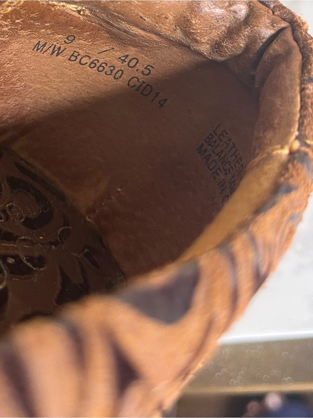 b.o.c. Brown Laser-Cut Leather Clogs - Picture 7 of 9